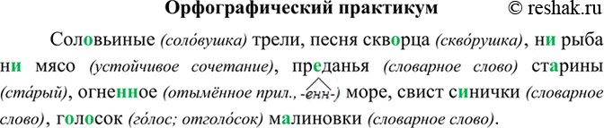 Изображение Орфографический практикум §29 ГДЗ Рыбченкова Александрова 8 класс
